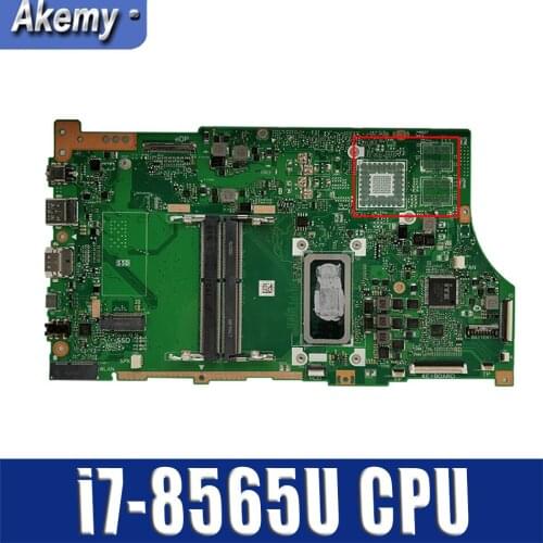 Akemy X530FA notebook mainboard For ASUS S5300F X530F X530FA laptop motherboard mainboard with i7-8565U CPU GM tested full 100