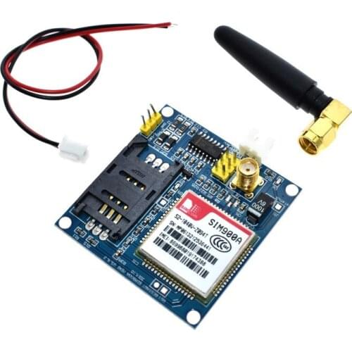 1Pcs Sim900A Sim900 Mini V4.0 Wireless Data Transmission Module Gsm Gprs Board Kit + Antenna
