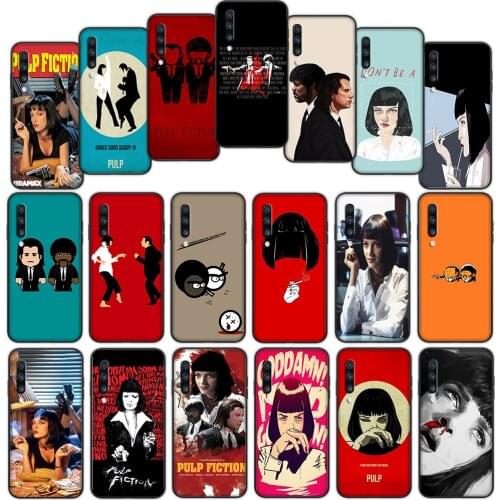 Pulp Fiction Soft Cover Case for Samsung Galaxy Note 8 9 A01 A60 M10 M20 M30 M40 M30S S8 S9 Plus