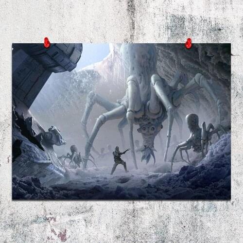 Canvas Poster Monsters Wall Art Painting Posters and Prints Nordic Wall Pictures for Home Decor