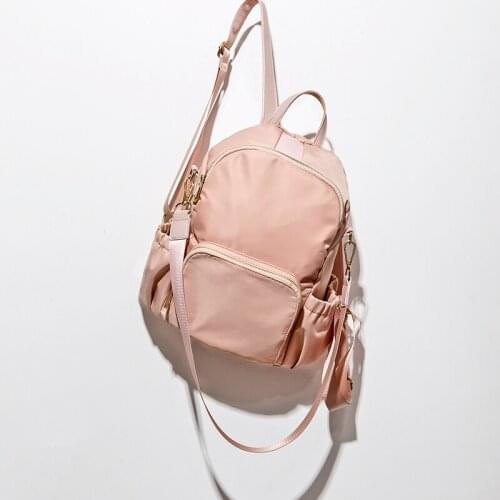 Nylon Oxford cloth backpack student school bag Korean fashion trendy wild rucksack anti-theft