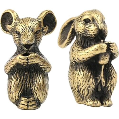 Pack 2pcs Pure Brass Incense Stick Holder for Home Massage Chinese Shenxiao