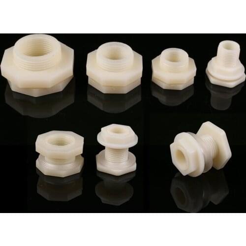Plastic Water Tank Connectors Fish Tank Accessories Pool Bucket Inner Outer Wire Adapter Drainage Aquarium Bulkhead Joints