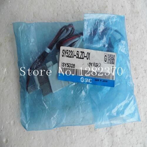 [SA] New Japan genuine original SMC solenoid valve SY5220-5LZD-01 spot --2PCS/LOT