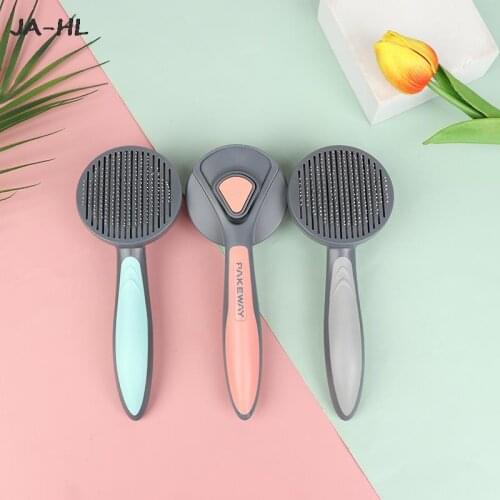 Cat Brush Dog Comb Hair Removes Cat Grooming Clean Slicker Brush Pet Hair Comb Hair Cleaner Cleaning Beauty Products