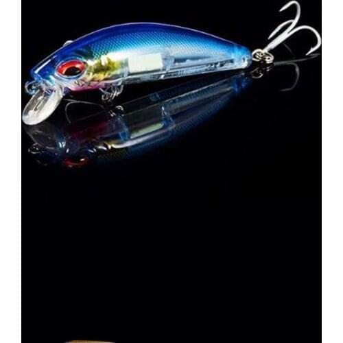 Mounchain 7cm / 10.4g Luminous Lures Fish Bait for Seawater Fresh Water