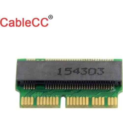 Xiwai M.2 NGFF M-Key to 12+16pin 2014 2015 Macbook SSD Convert Card for A1493 A1502 A1465 A1466