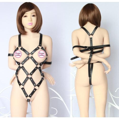 Women Bdsm Bondage Belt Sexy Garter Belt Gothic Leather Harness Bra Suspender Lingerie Harness Underwear female chastity belt