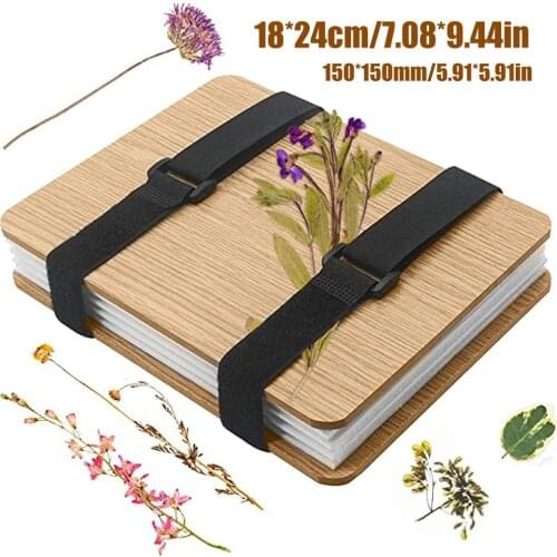 1set Plant Specimen Tool Kit DIY Dry Flower Press Wooden Plant Press tool Flower Press Kit Plant Leaf Press Set For DIY Gift