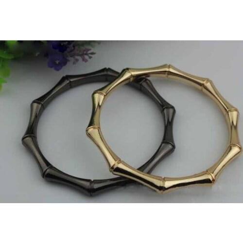 10pcs/lot Metal Arm in arm handle accessories bamboo head hold the handle decorative accessories