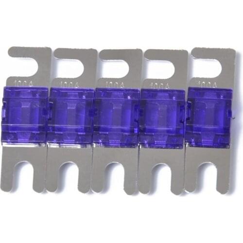 10pcs 100A+80A Mini ANL Blade Fuse For Car Boat Truck Audio Video System