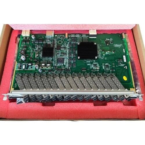 Free Shipping High Integration Level Generic Card 16port GPON Board GTGH C++ for C300 C320 OLT with 16 SFP Modules
