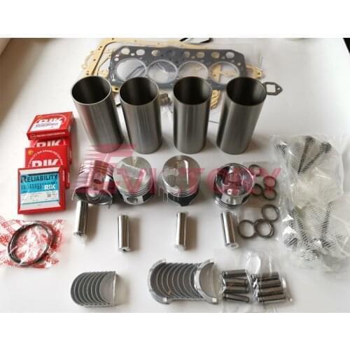 For MITSUBISHI S4L-2 S4L2 overhaul rebuild kit water pump valve gasket piston liner