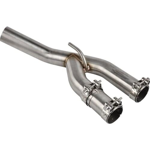 Muffler Exhaust Mid Pipe For BMW S1000RR 2015 2016 S1000 RR S 1000RR Stainless Steel Decat Downpipe Link Pipe S 1000 RR