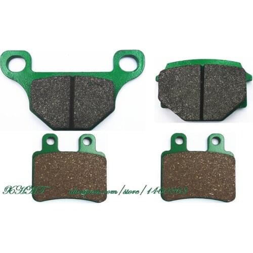 Disc Brake Pads Set For Sherco Su50 Su 50 ( 2t ) Urban Base - Cast Wheel Model ) 2010 & Up