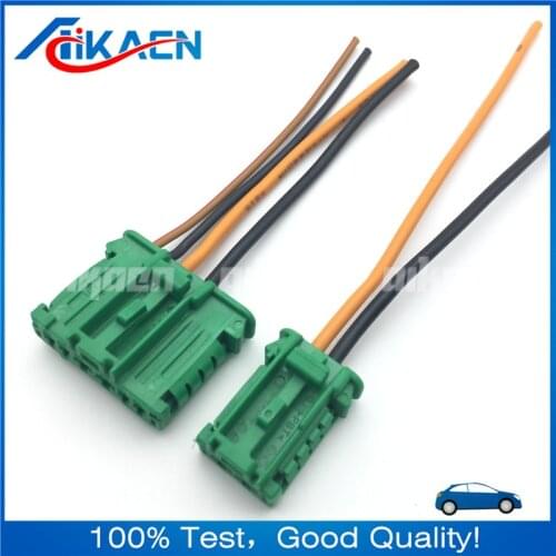 Blower Motor Heater Fan Resistor Connector/Wire For Nissan Citroen C2 C3 C5 Peugeot 1007 207 607 Renault Clio Megane Scenic