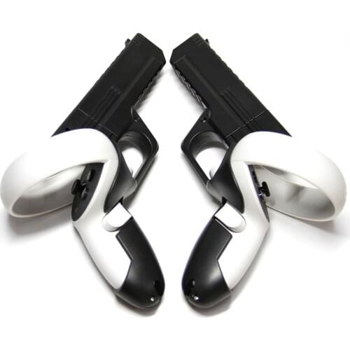 Shooting Grip Handle For Oculus Quest 2 Touch Controllers Playing VR Game Glasses For Oculus Quest 2VR Accessories