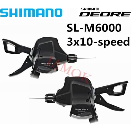 SHIMANO DEORE Mountain Bike 3x10-speed Shift Lever Iamok SL-M6000 Clamp Band RAPIDFIRE PLUS Shifter Bicycle Parts
