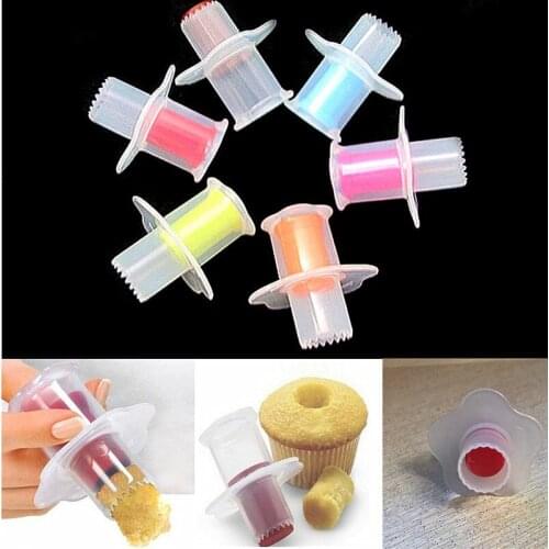 Silicone Mold Cupcake DIY Confectionery Tool Cake Core Remover Pie Cupcake Cake Decorating Tool Bakeware Baking Dish Cook Cutter