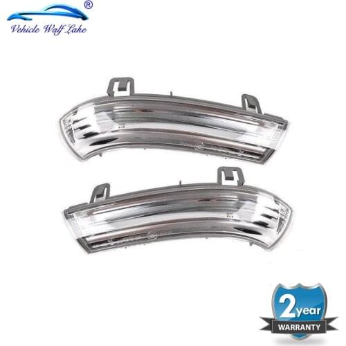 2pcs LED Mirror Light For VW Passat B6 3C 2006-2011 Door Side LED Mirror Turn Signal Indicator Lights