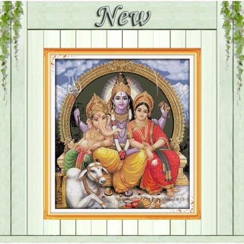 Western religions Mascot home Decor paintings counted print on canvas DMC 11CT 14CT kits Cross Stitch embroidery needlework Sets