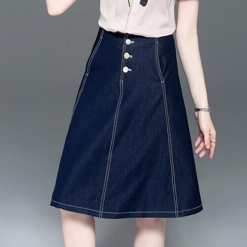 YIYANGE Denim Skirts For Women