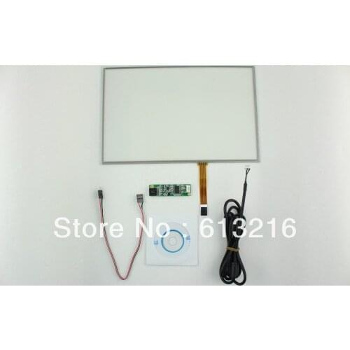 10.1inch 4-Wire Resistive Touch Panel + USB port Controller card +CD Room work with CLAA101NC05