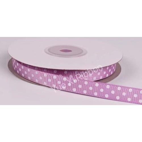 10meter Polka Dots Printed Grosgrain Ribbons Wedding Festival Party Decorations Bow Craft Card Gifts Wrapping Supplies DIY