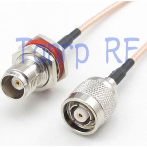 15CM Pigtail coaxial jumper cable RG316 extension cord 6inch TNC female jack to RP TNC male plug RF adapter connector