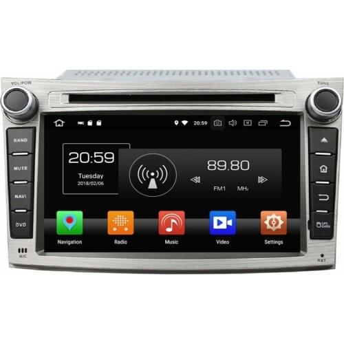 4GB RAM Octa Core Android 8.0 Car Radio DVD Player for Subaru Outback Legacy 2009 2010 2011 2012 GPS Bluetooth WIFI USB 32GB ROM