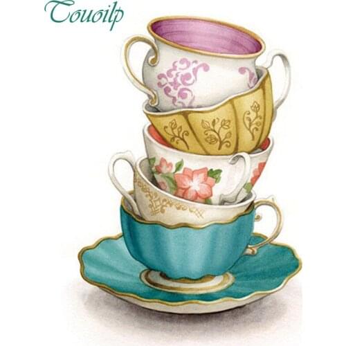 5d Diy Diamond Paintings Cross Stitch Bowl Diamond Picture Rhinestones Embroidery Mosaic Pattern Painting Home Decoration