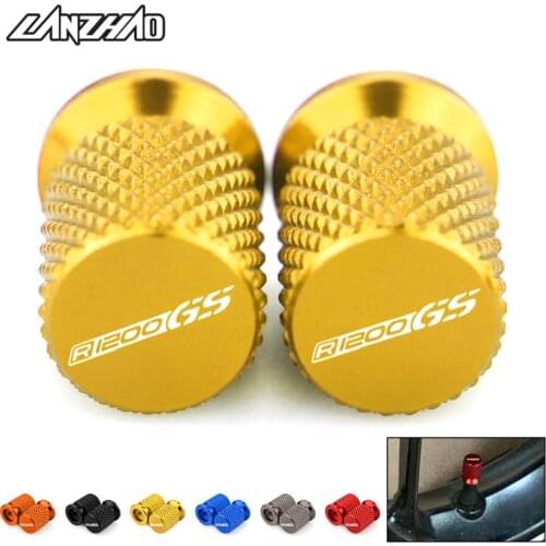 R1200GS Motorcycle Tire Valve Air Port Stem Cover Cap Plug CNC Aluminum Accessories for BMW R1200GS 2015 2016 2017 2018 2019