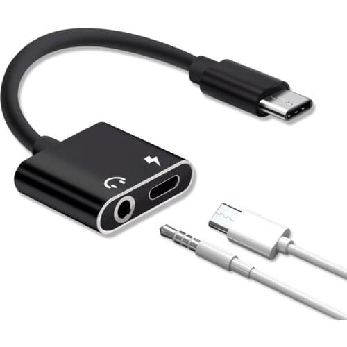 USB Type C Audio Adapter Type-C To 3.5mm Jack Earphone Audio Converter Cable for Huawei P20 Xiaomi Mi 6 8 USB C Plug