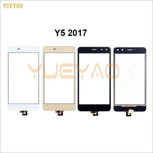 Y5 2017 Touch Screen Digitizer Front Glass Panel For Huawei Y5 2017 Touch Screen Y5 iii 3 Touchscreen MYA L22 L41 L11 U29