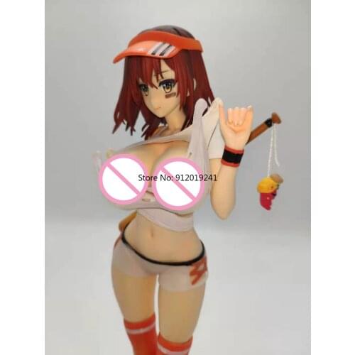 Baseball girl Lock out Anime Sexy Skytube girls 1/6 Action Figure PVC Collection toys 27cm
