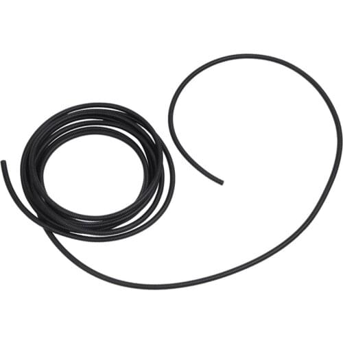 HOT-8mm Flexible PVC Corrugated Gas Tubing Pond Conduit Tube 7M Black