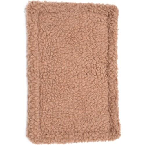 Coral Fleece Warm Sleep Mat Pad Cushion For Hamster Hedgehog Squirrel Mice Rats Mini Rectangular Dutch Pig Pet Hamster Rat Cage