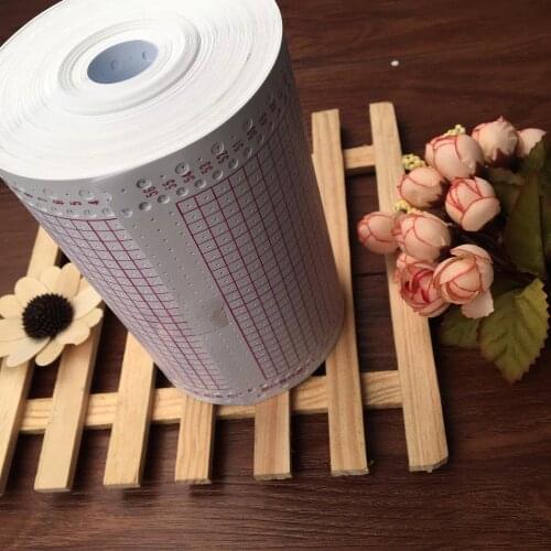 Free Shipping Red punch cards 24 pin 100 pcs for knitting machines BROTHER/ SILVER REED machines knitting sweater hand crafts