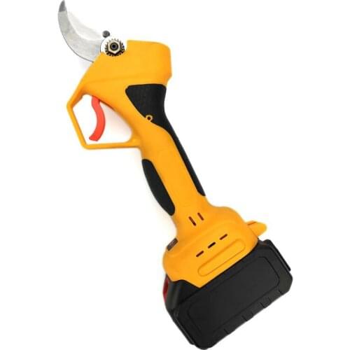 Hot sales 40mm 21V electric Garden tool battery powered Pruning Shear Orchard tree cordless shears electric pruners