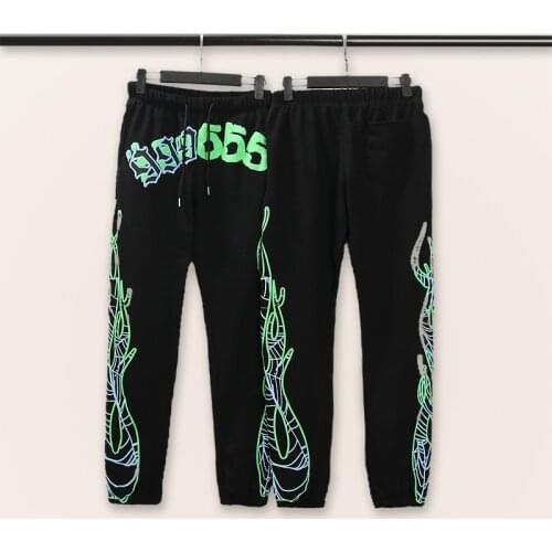 ERENEJIAN Mens Hi Street Hip Hop Harm Joggers Foam Printed Streetwear Sweatpants Kanye West Harajuku Trousrs Bottoms