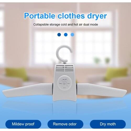 New Electric Clothes Drying Rack Smart Hang Clothes Dryer Portable Outdoor Travel Mini Folding Available Clothing Shoes Heater