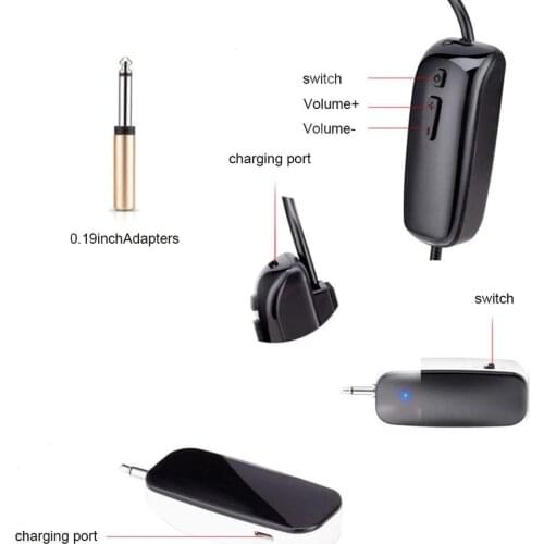New 2 in 1 Handheld UHF Wireless Microphone Professional Head-Wear Mic Volume Amplifier for Speech Teaching Loudspeaker Set