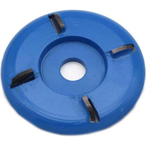 90mm Diameter 22mm Bore Rotary Planer Curved Blade Power Wood Carving Disc Arc