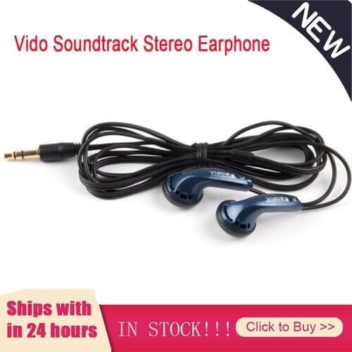 Vido Soundtrack Stereo Hot Sale Earphone For High Quality Sound Earphones Wired Headset 3.5mm Audio Earbuds Bass Noise Reduction