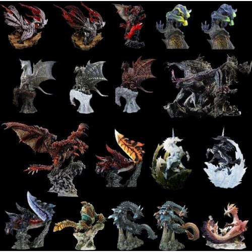 Japan Game Monster Hunter World Iceborne Figure PVC Models Hot Dragon Action Figure Decoration Toy Monsters Model Collection