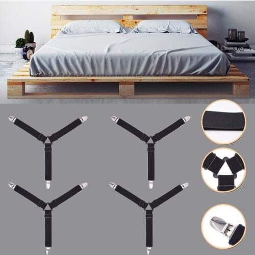 Fastener Slip-On Sheets Strap Metal Clip Furniture Holder Cloth One Size Elastic Band Sling Securing Clip Clips Elasticband