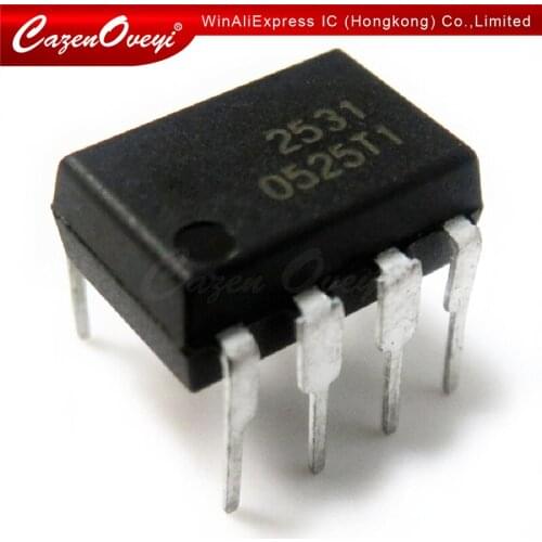 10pcs/lot HCPL-2531 A2531 HCPL2531 DIP-8 SMD-8