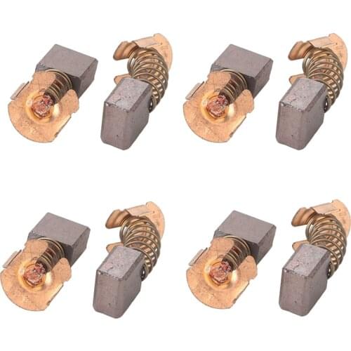 4 Pairs of Carbon Brush Set for CB441 CB-441 CB-432 194435-6 BHR241 BHR202 BHR202Z