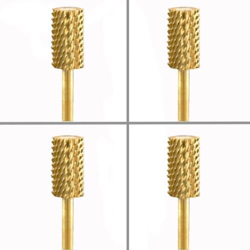 4pcs Carbide Nail Drill Bit - Large Barrel Bit -XC