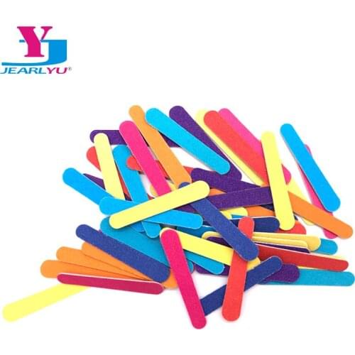 500 X Emery Board Mini Nail File Wood Sanding Nail Art Files Limas Unhas De Gel Polish Nails Files 180/240 Acrylic Nail Supplies